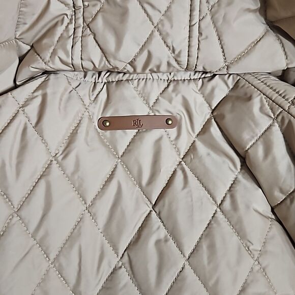 Lauren Ralph Embroidered Quilted Hooded Jacket Size:XL  NWT - Picture 11 of 11